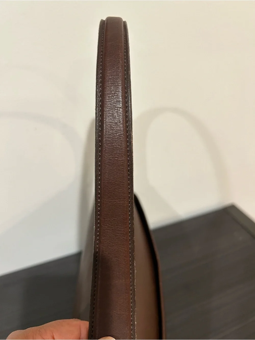 Coach Vintage Bag Whitney 9179 Brown Leather Shoulder Bag East West.